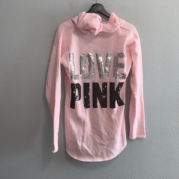 Vs sequin tunic hoodie - Picture 1 of 3